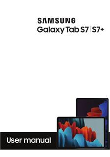 Samsung Galaxy Tab S7 plus manual